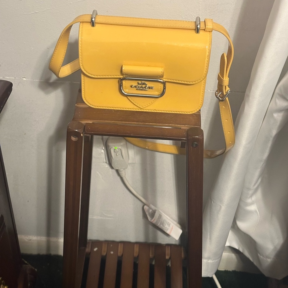 Coach Mustard Yellow Crossbody Bag
